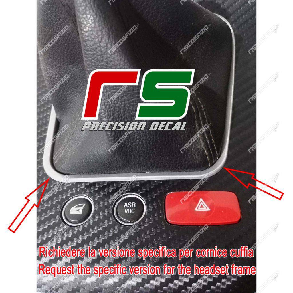 Stickers Alfa Romeo 159 Decal carbonlook console center navigator - Image 6