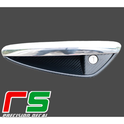 Adesivi Alfa Romeo 159 carbonlook cornici maniglie portiera