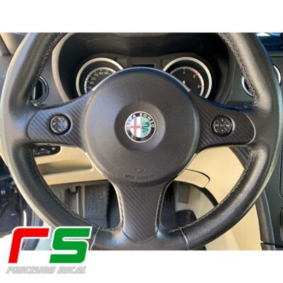 Alfa Romeo 159 ADHESIVES Aufkleber Abdeckung Lenkrad mit Bedienelementen