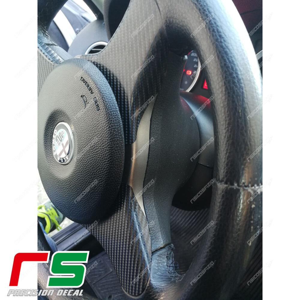 stickers Alfa Romeo 159 carbon look cover spoke - Image 2