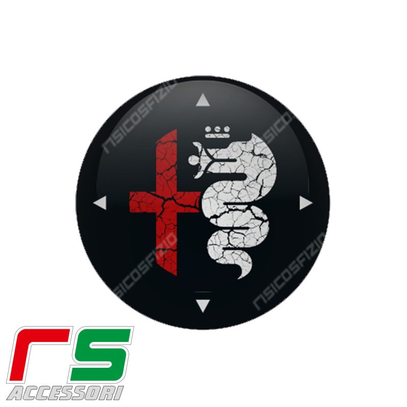 Alfa Romeo Giulia RESIN Aufkleber Tunnelwähler – Bild 2