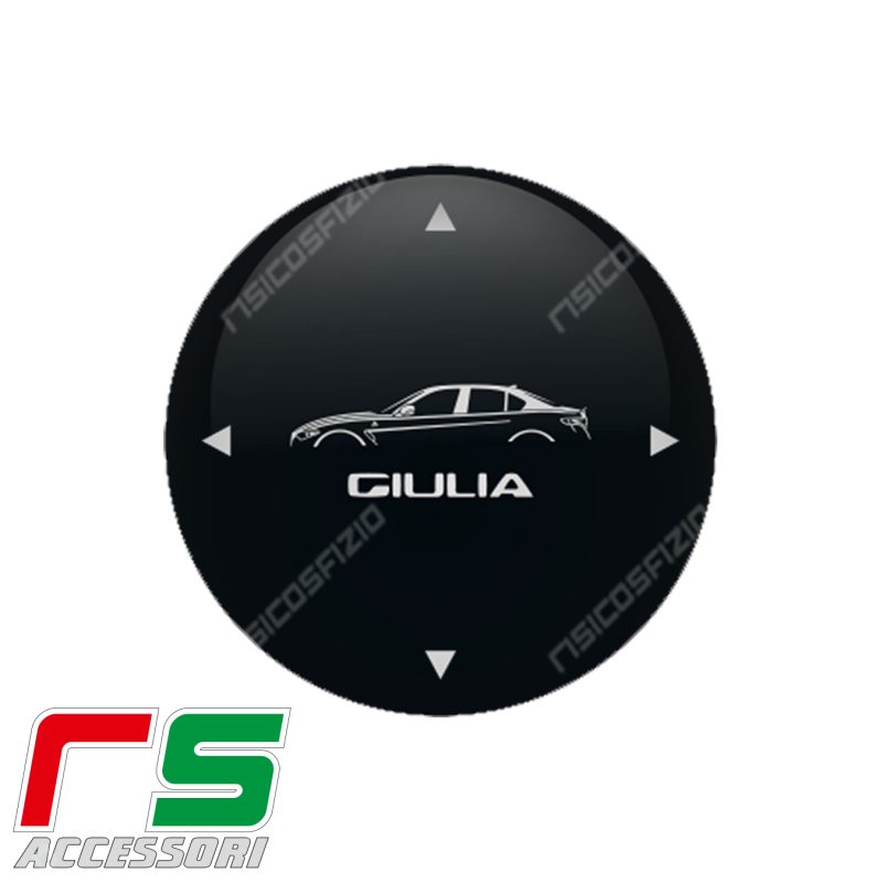 Alfa Romeo Giulia RESIN Aufkleber Tunnelwähler – Bild 11