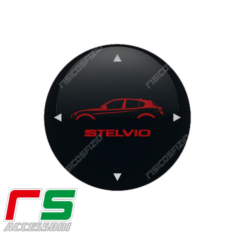 Alfa Romeo Giulia RESIN Aufkleber Tunnelwähler – Bild 8