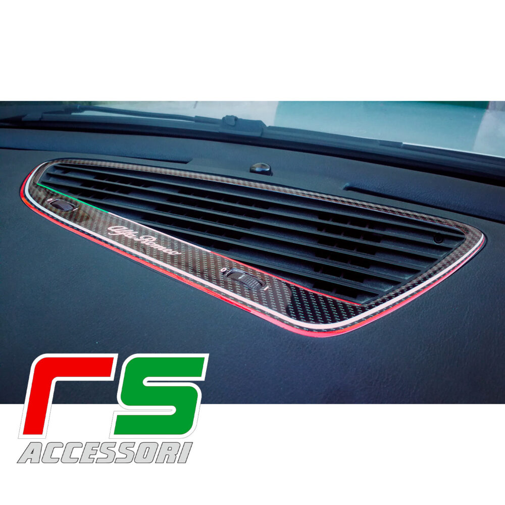 alfa romeo 159 ADESIVI resinati diffusore aria cruscotto - immagine 2