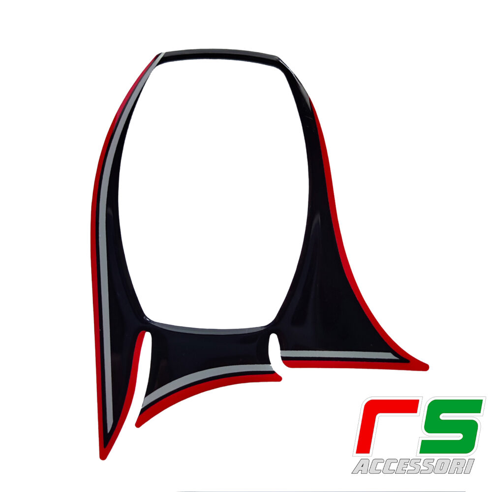 Alfa Romeo Mito STICKERS black resin base dna central tunnel 