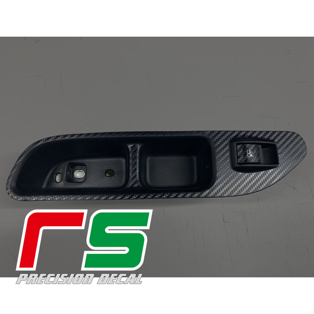 adesivi Fiat Tipo Decal carbonlook pulsantiere alzacristalli tuning - immagine 3
