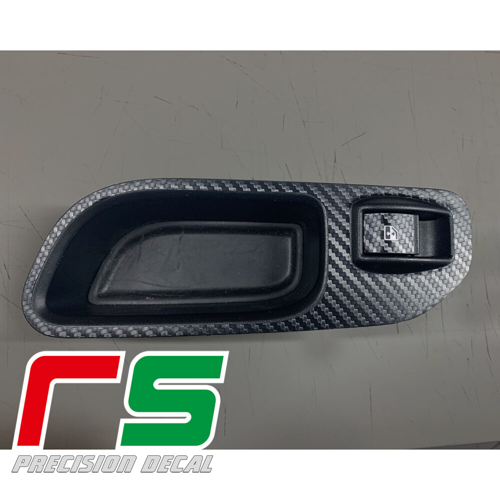 adesivi Fiat Tipo Decal carbonlook pulsantiere alzacristalli tuning - immagine 5