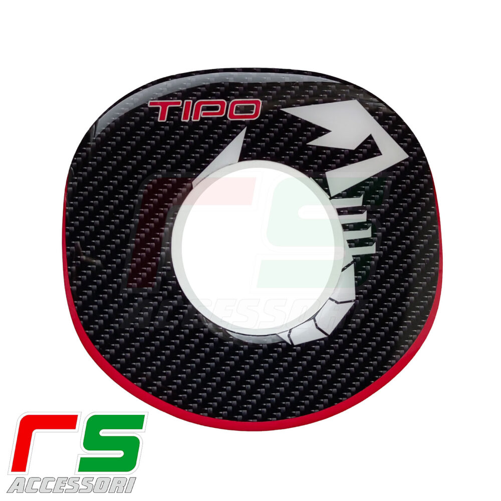 fiat tipo adesivi resinati cover airbag carbonlook tuning - immagine 4
