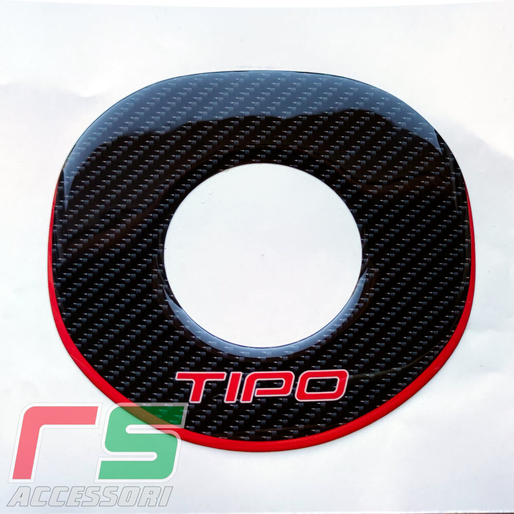 fiat tipo adesivi resinati cover airbag carbonlook tuning - immagine 2