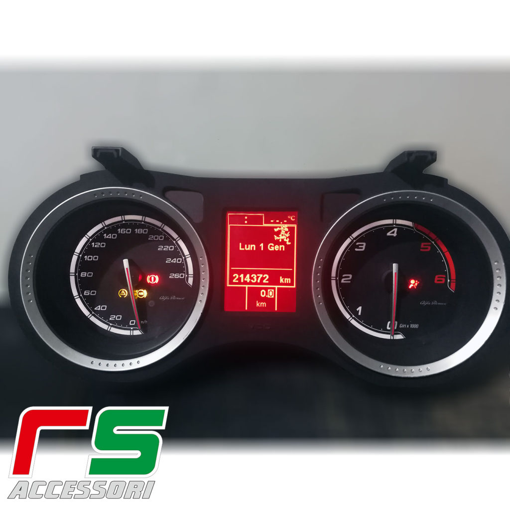 instrumentation personnalisée Alfa Romeo 159 jtdm