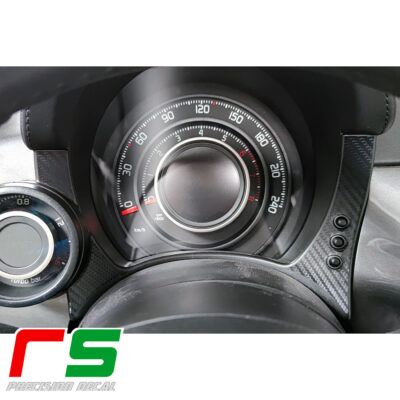 fiat 500 595 695 abarth ADESIVI carbonlook inserti strumentazione