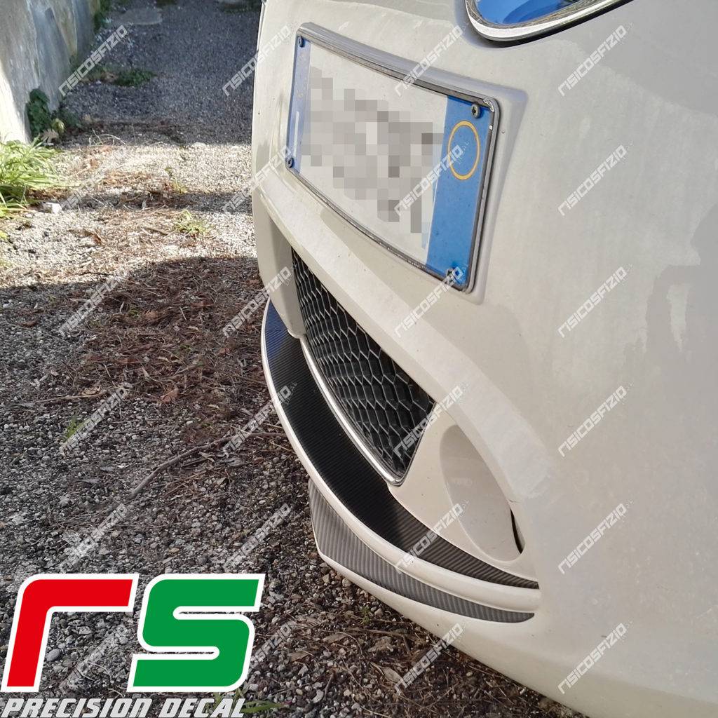 Alfa Romeo Mito Decal carbonlook stickers front bumper inserts - Image 5