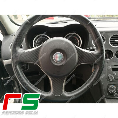 Alfa Romeo 159 Carbon Look Door Upright Cover Stickers - Interior Tuning Decals