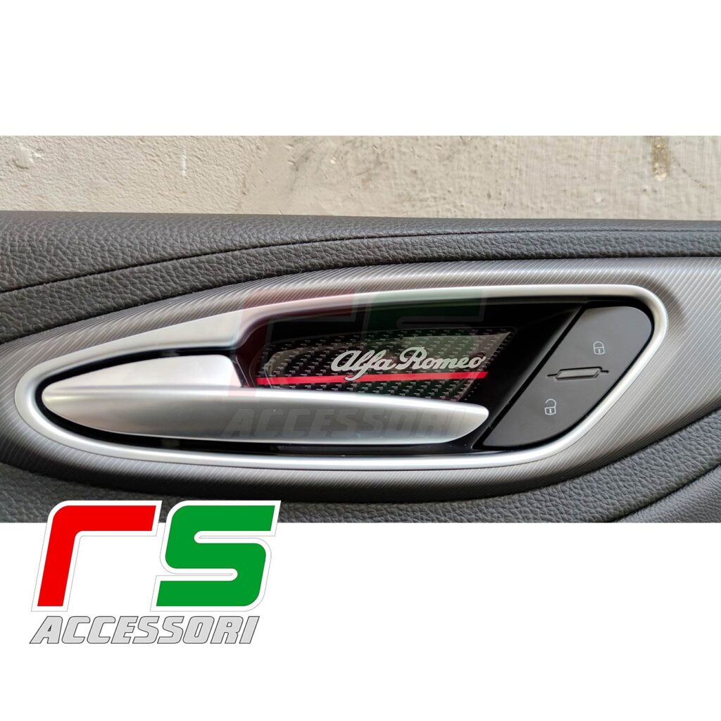 STICKERS alfa romeo giulia enduits de résine insert à l