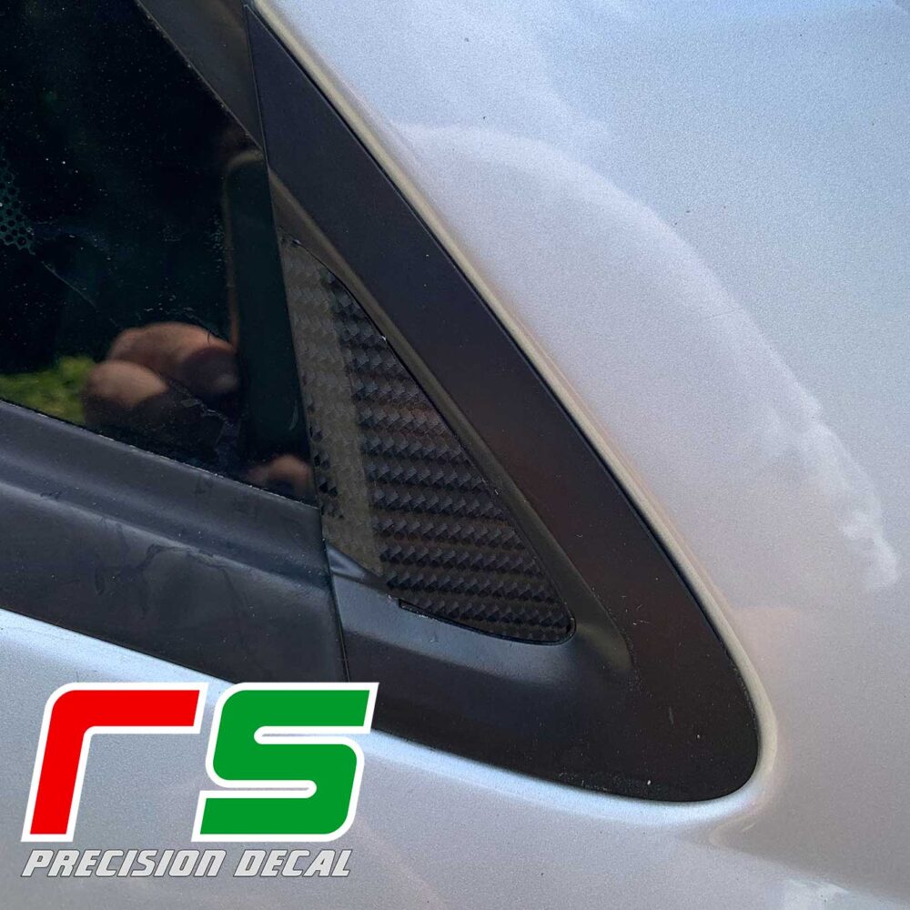 Autocollants Carbonlook Fiat Grande Punto 5 portes piliers de porte – Image 5
