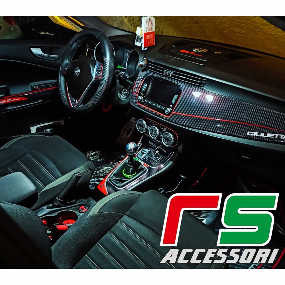 Alfa Romeo Giulietta RESIN STICKERS dashboard 2nd series  - Image 12