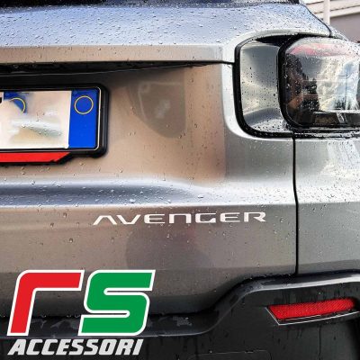 jeep avenger adesivo resinato logo