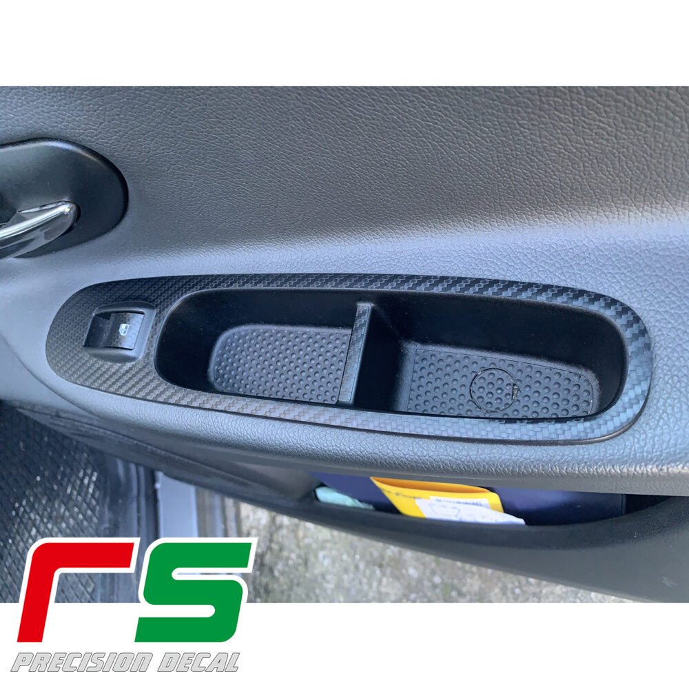 lancia ypsilon sticker adesivi decal tuning alzavetri alzacristalli pulsantiera - immagine 4