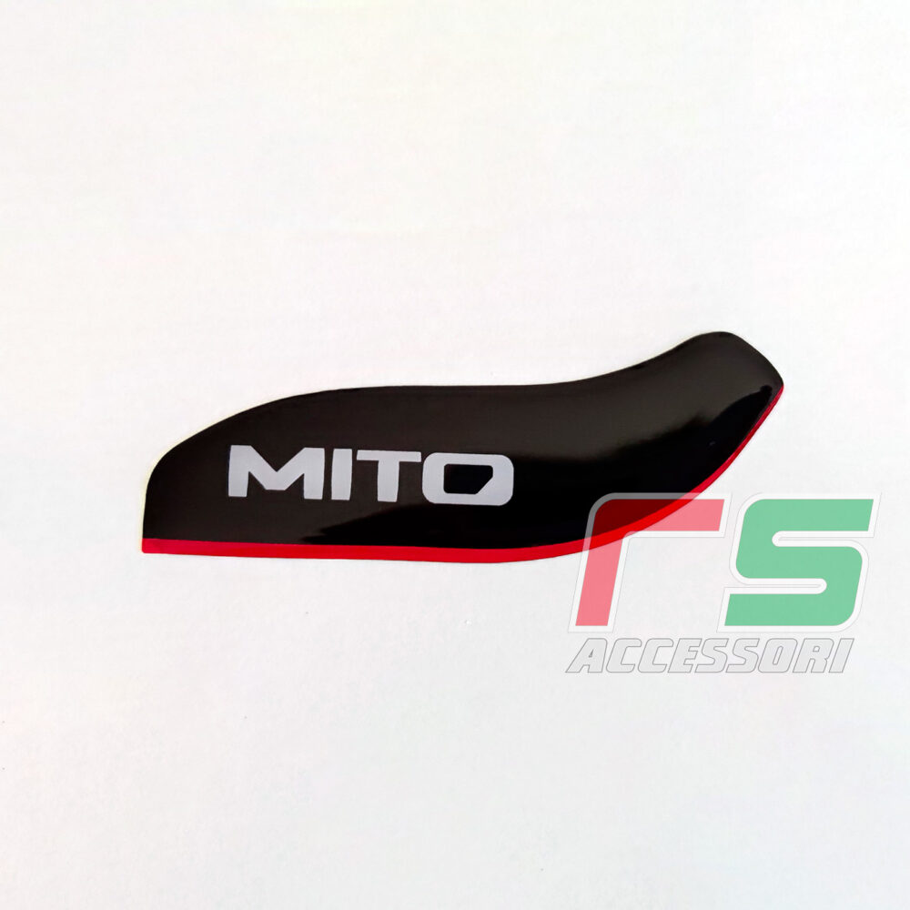 Alfa Romeo Mito RESINAT-KLEBER schwarz Sitzaufsatz  – Bild 3