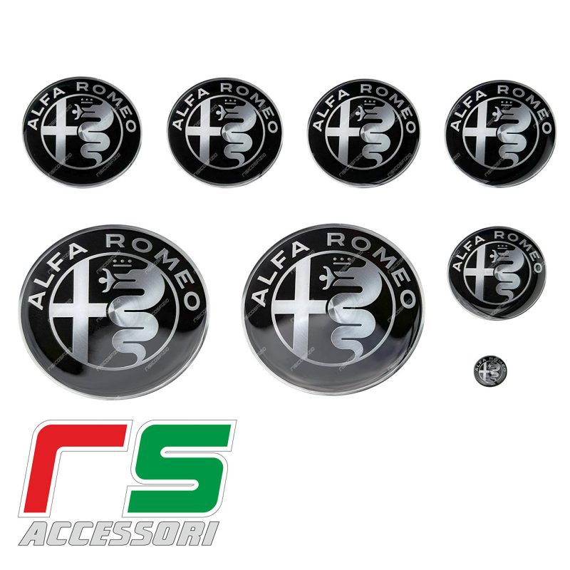 Alfa Giulietta 159 STICKER Kit Logo Harz Fries Aufkleber – Bild 6