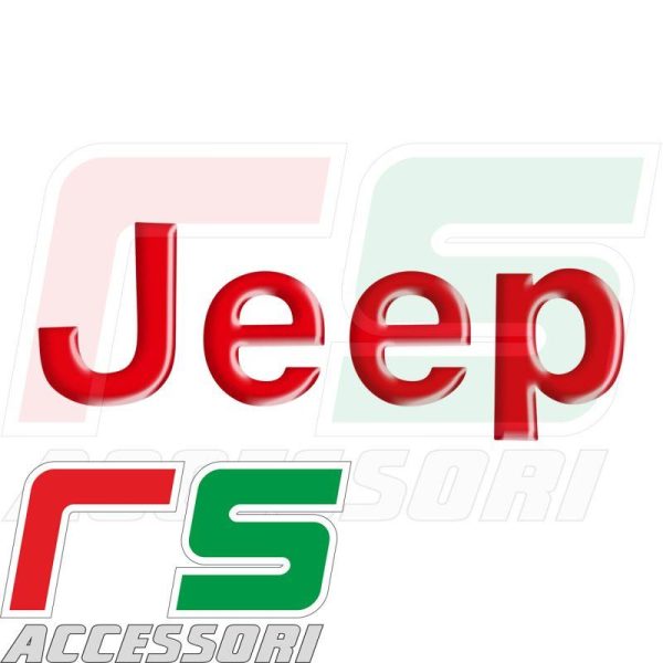 logo jeep avenger portiera laterale adesivi resinati