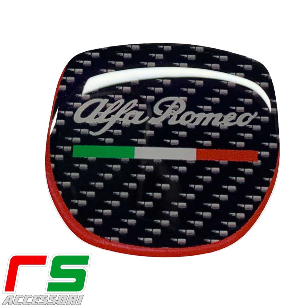 adesivi personalizzati alfaromeo 159 maniglia cassetto - immagine 2