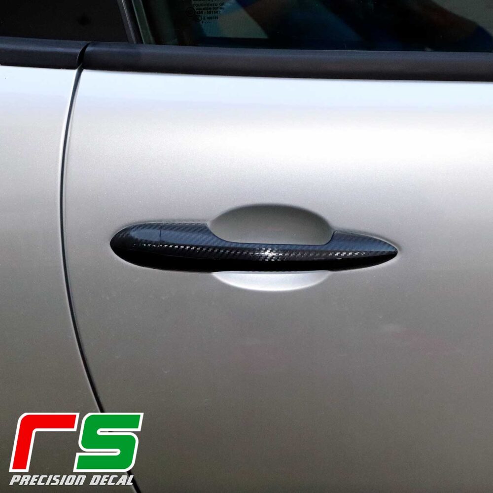 Alfa Romeo Mito Giulietta Decal adesivi maniglie carbonlook tuning - immagine 2