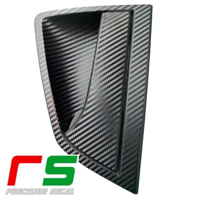 adesivi Alfa Romeo Giulietta carbon look decal maniglia portiera semplice