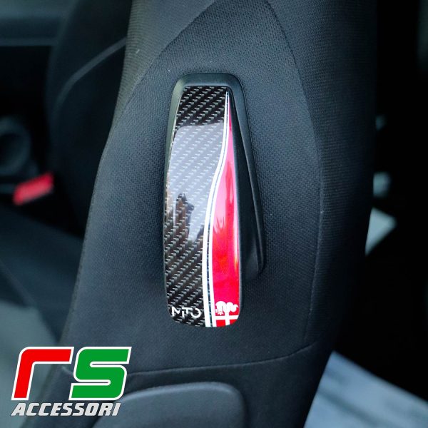 Alfa Romeo Mito STICKERS resin-coated seat overturning lever