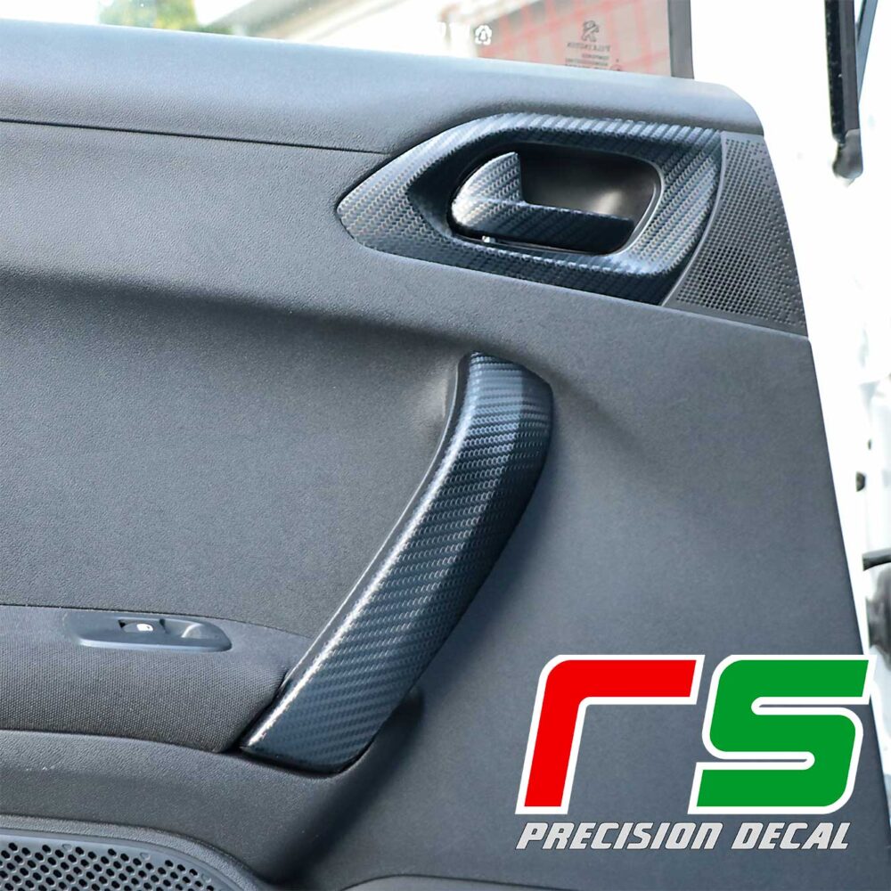 Peugeot 208 door stickers decal carbonlook tuning - Image 2