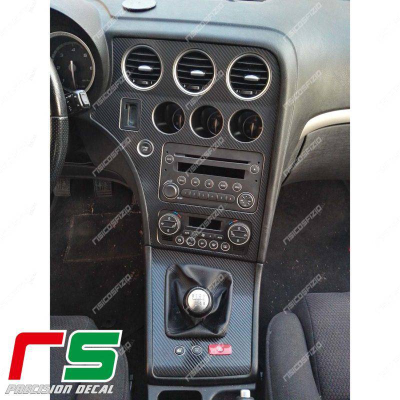 adhésifs Alfa Romeo 159 sticker console centrale