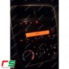 stickers Fiat Punto carbon look decal stereo CD player radio - Image 3