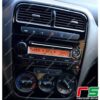 stickers Fiat Punto carbon look decal stereo CD player radio - Image 2