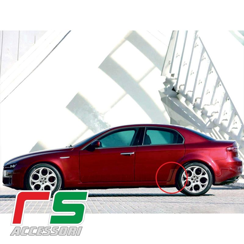 alfa romeo 159 ADESIVI protezione portiera parafango posteriore