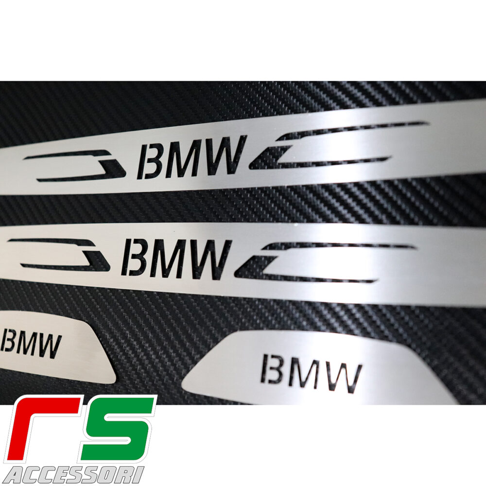 battitacco sottoporta bmw serie 3 F30 F31 acciaio inox - immagine 2