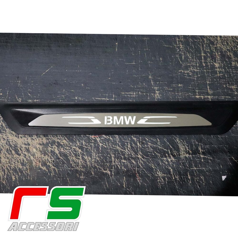 sill threshold illuminated bmw series 3 F30 F31 stainless steel