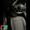 battitacco Alfa Romeo Giulia veloce acciaio logo illuminato - immagine 2