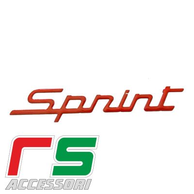 alfa romeo logo sprint AUFKLEBER resinated decal