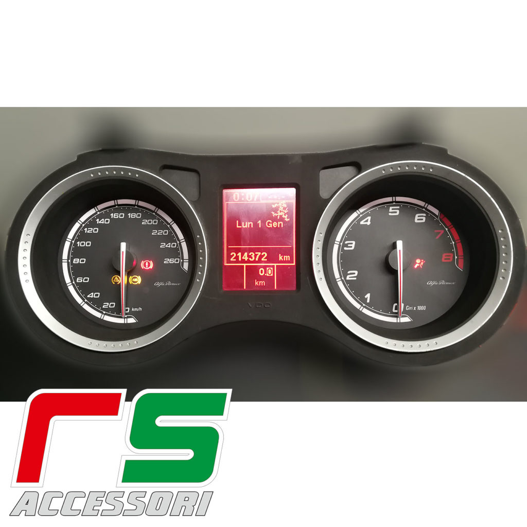 customized instrumentation Alfa Romeo 159 jts