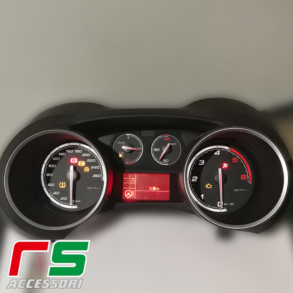 tachometer personifizierte Alfa Romeo Giulietta jtdm