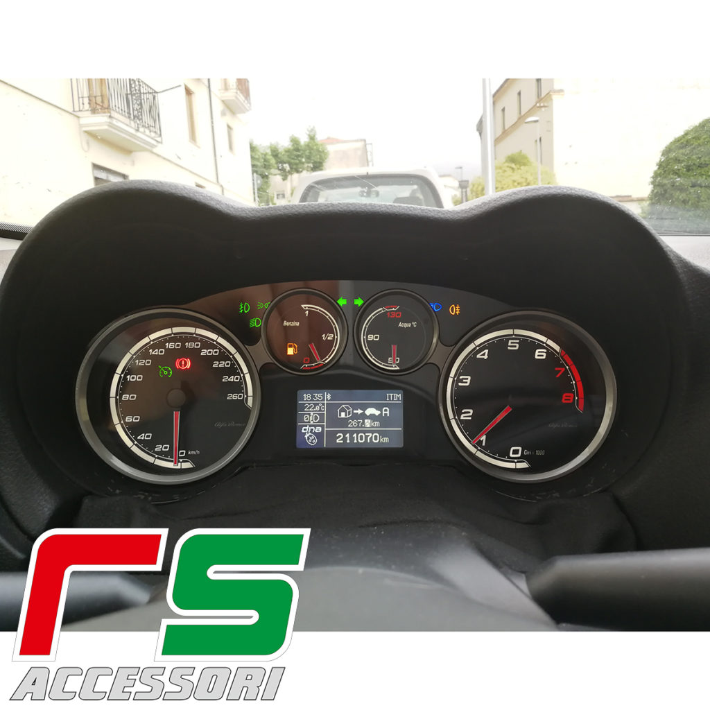 tachometer personifizierte Alfa Romeo Mito benzin
