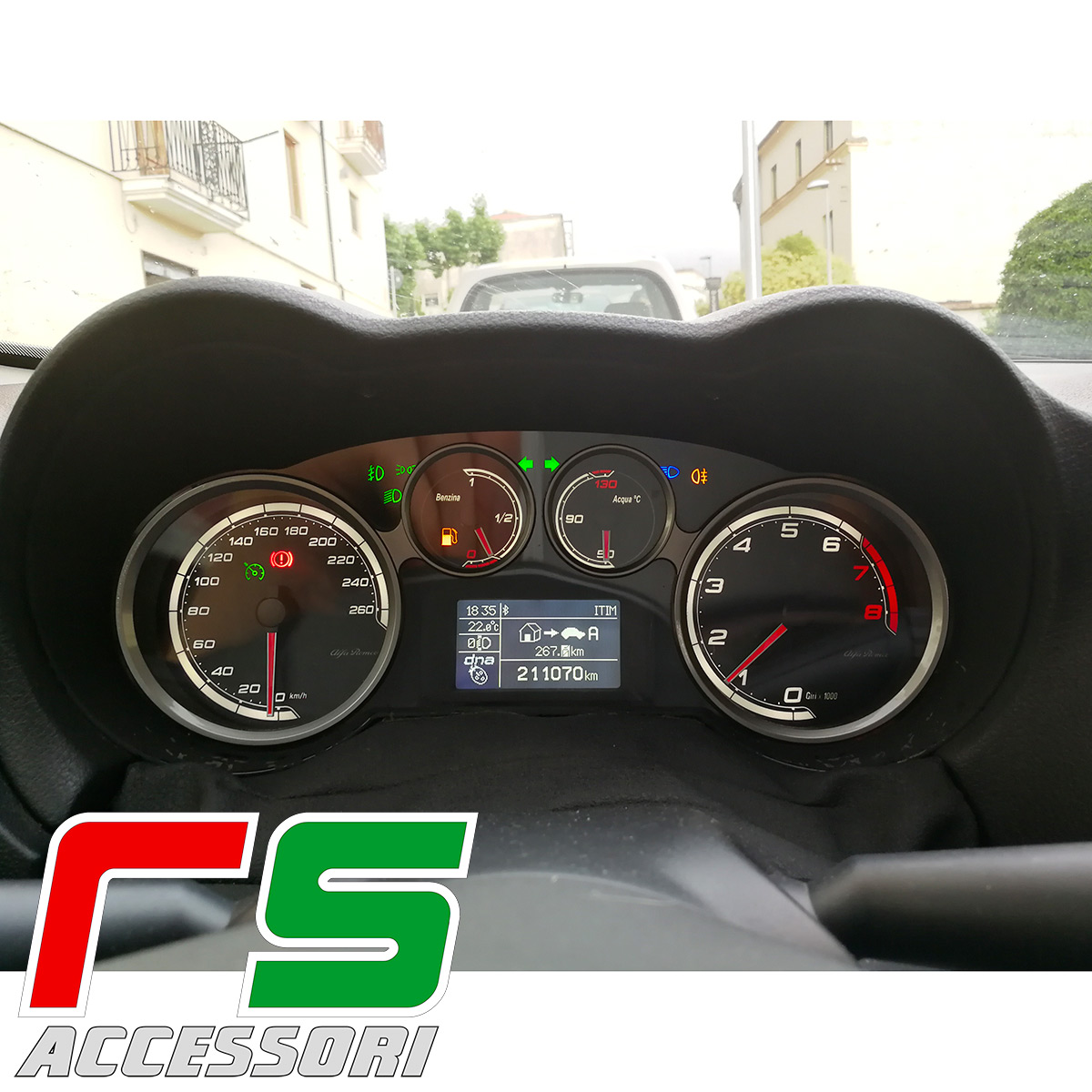 adesivo Alfa Romeo Mito 4C Giulietta carbonlook Decal chiave