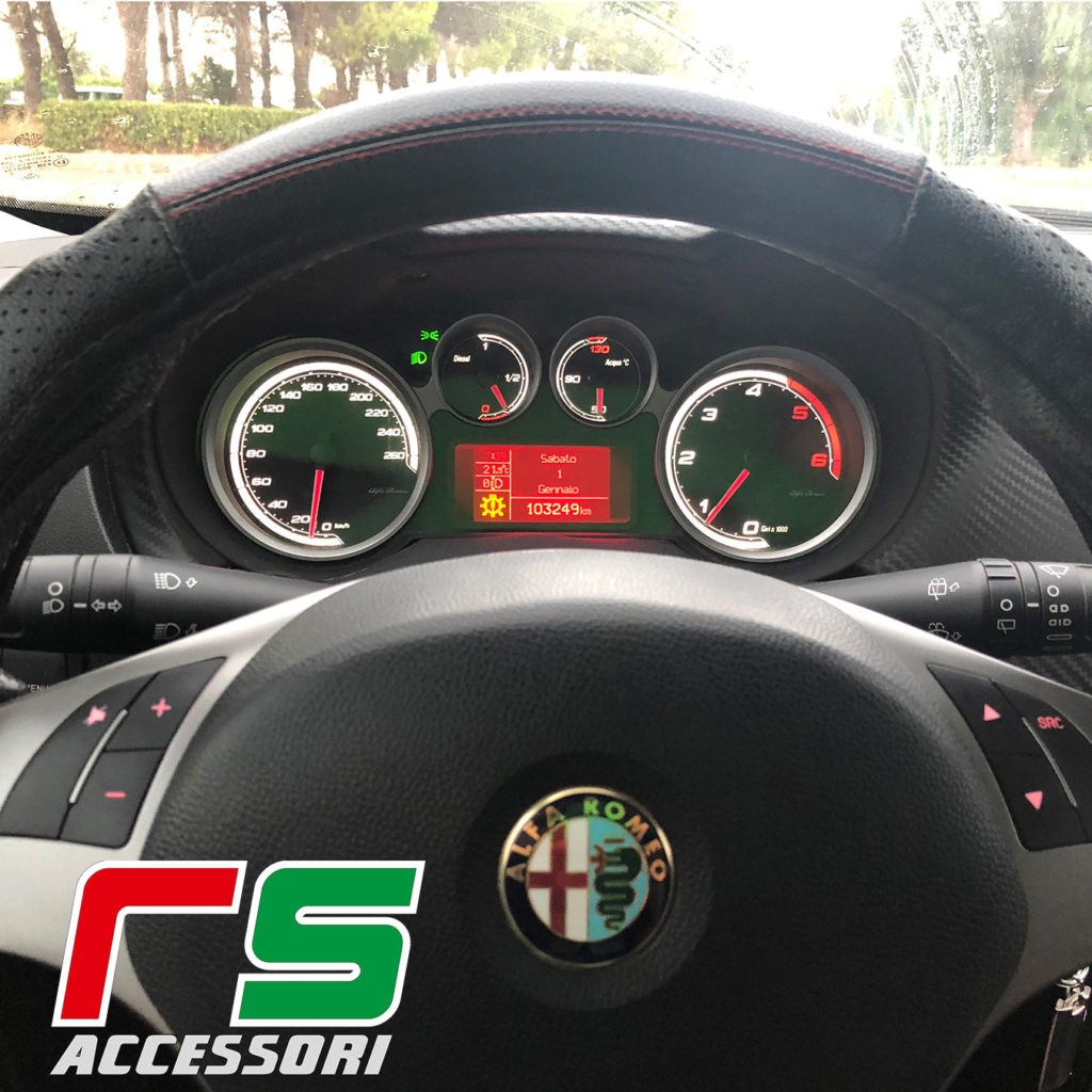 customized instrumentation Alfa Romeo Mito jtdm