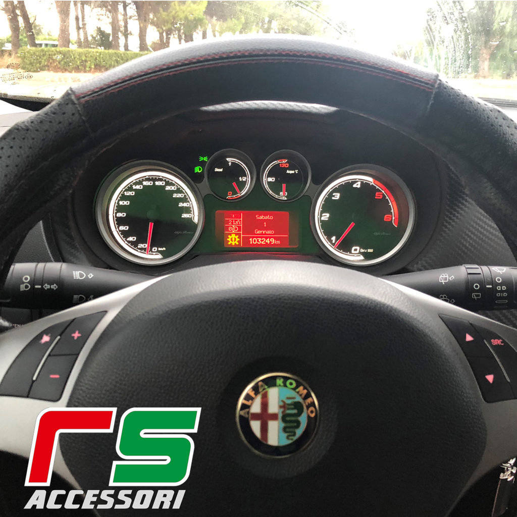 instrumentation personnalisée Alfa Romeo Mito jtdm