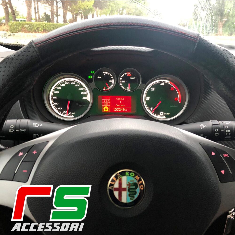 strumentazione fondini personalizzati Alfa Romeo Mito jtdm