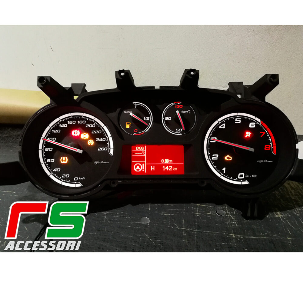 tachometer personifizierte Alfa Romeo Giulietta jtdm