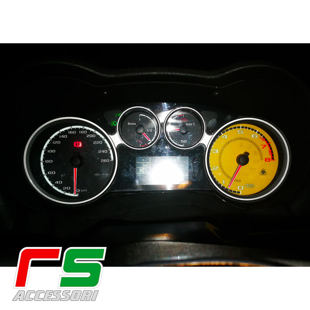 tachometer personifizierte Alfa Romeo Mito Giulietta jtdm Scuderia Ferrari – Bild 4