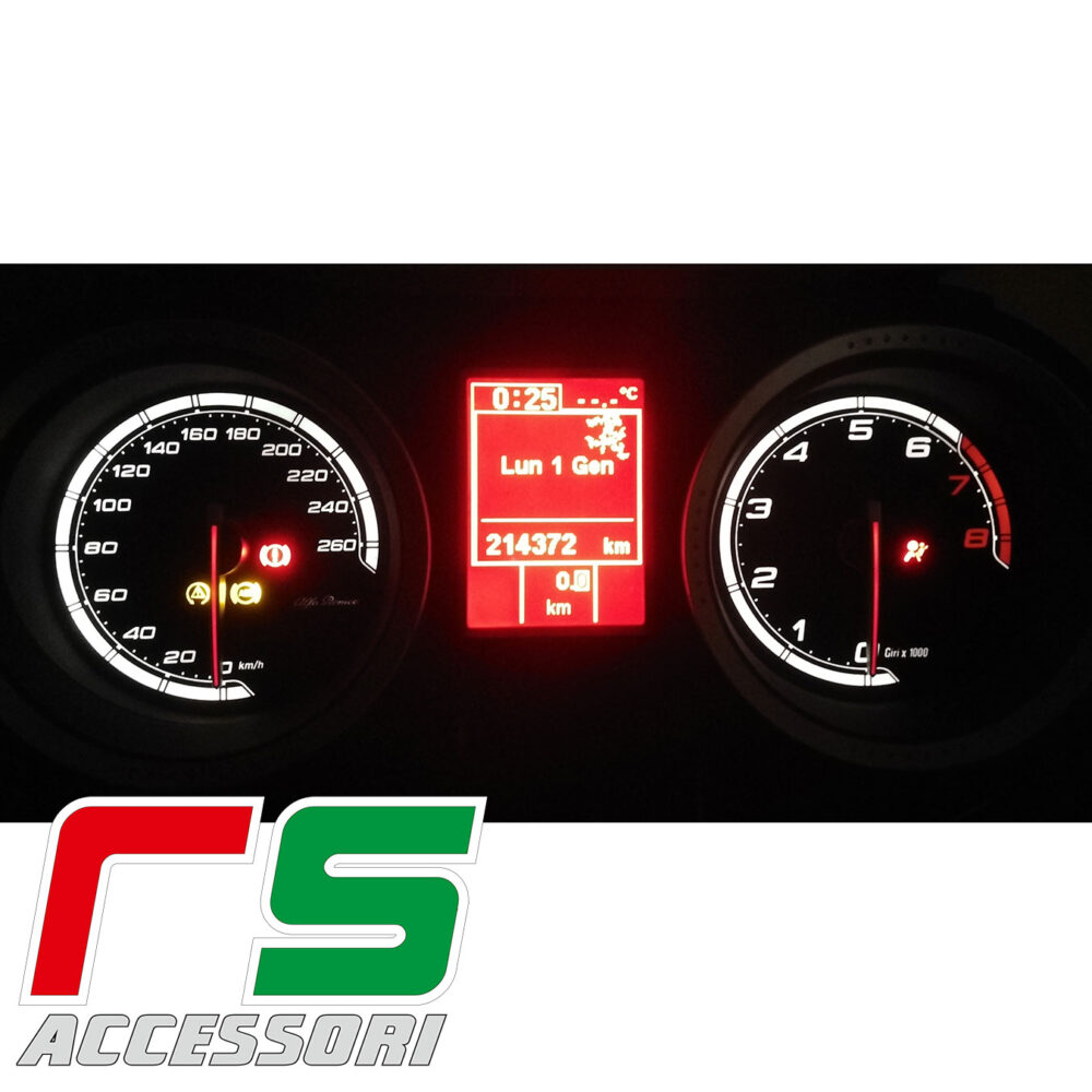 customized instrumentation Alfa Romeo 159 jts - Image 3