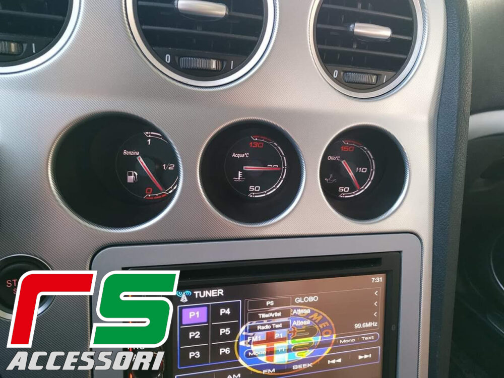 customized instrumentation Alfa Romeo 159 jts - Image 2