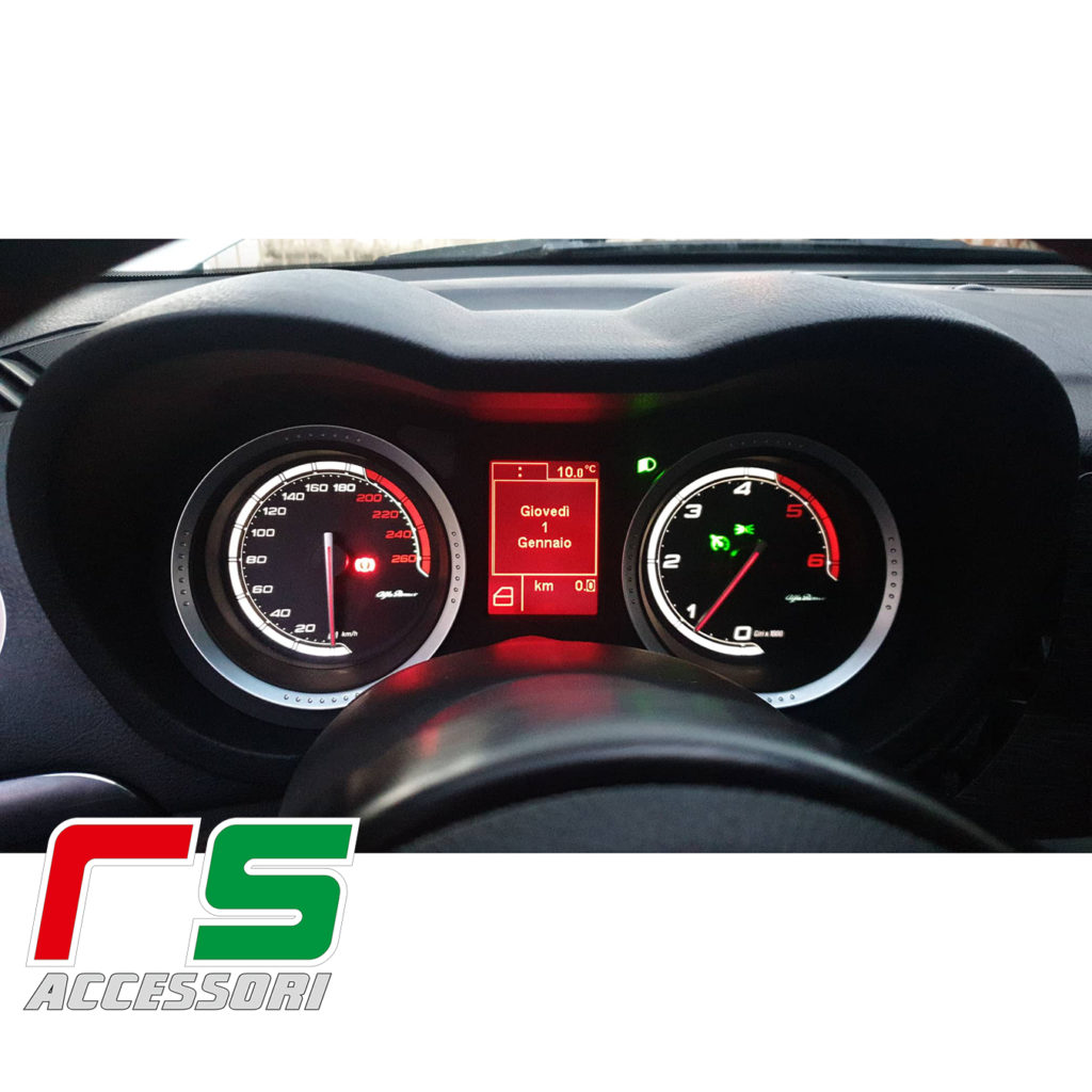 instrumentation personnalisée evo Alfa Romeo 159 jtdm